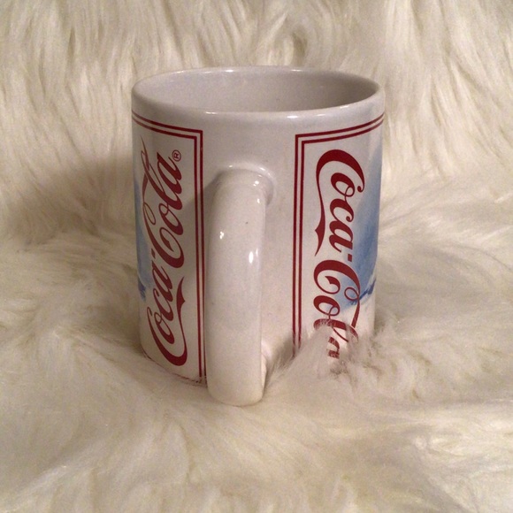 Coca Cola Mug | Vintage | Polar Bear Push - Picture 3 of 5